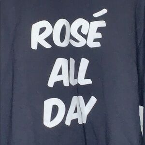 RosΓ© All Day black sweatshirt size large